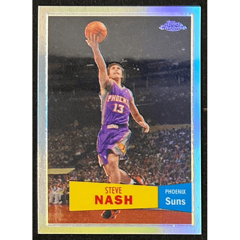 Steve Nash 2007-08 Topps Chrome 1957 Variations Refractor 838/999