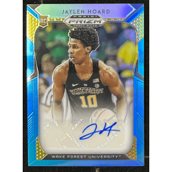 Jaylen Hoard 2019-20 Panini Prizm Draft Picks Autograph Prizm 30/30