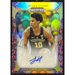 Jaylen Hoard 2019-20 Panini Prizm Draft Picks Autograph Prizm