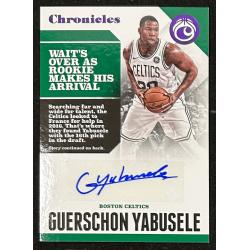 Guerschon Yabusele 2017-18 Panini Chronicles Autograph Purple 46/49