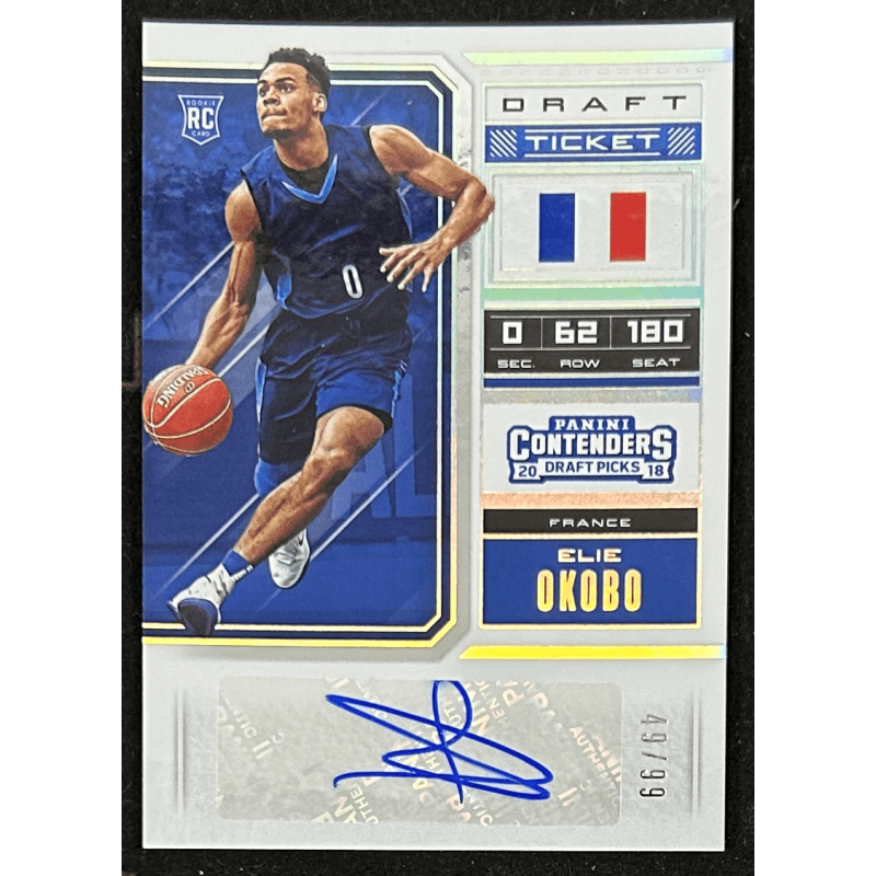 Elie Okobo 2018-19 Contenders Draft Picks Draft Ticket Autograph 49/99