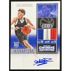 Isaia Cordinier 2016-17 Panini Contenders Draft Picks Autograph