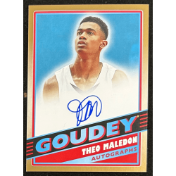 Theo Maledon 2020 Upper Deck Goodwin Champions Goudey Autograph B