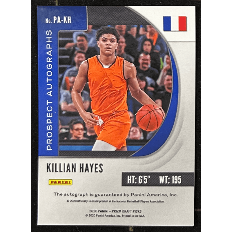 Killian Hayes 2020-21 Panini Prizm Draft Picks Prospect Autograph