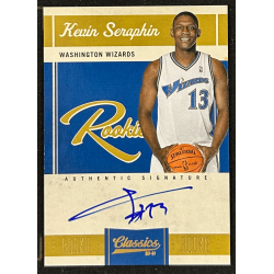 Kevin Seraphin 2010-11 Classics rookie autograph 184/699