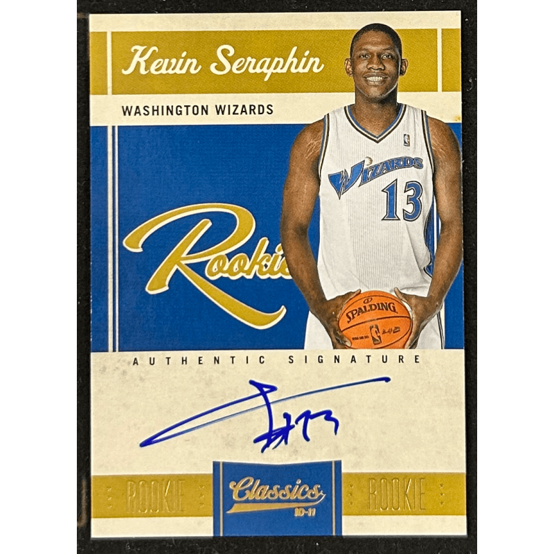 Kevin Seraphin 2010-11 Classics rookie autograph 184/699
