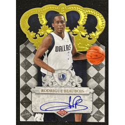 Rodrigue Beaubois 2009-10 Crown Royale rookie autograph 283/599