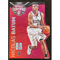 Nicolas Batum 2014-15 Totally Certified Platinum Mirror Red Die Cuts 128/135
