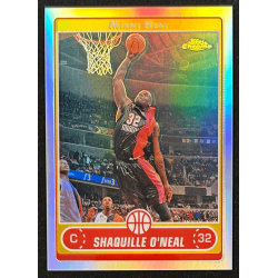 Shaquille O'Neal 2006-07 Topps Chrome Refractor - 25