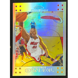 Shaquille O'Neal 2007-08 Topps Chrome Refractor 781/999