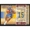 Carmelo Anthony 2003-04 Fleer Patchworks By The Numbers 1