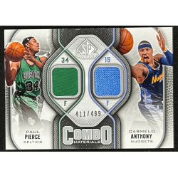 Anthony / Pierce 2009-10 SP Game Used Combo Materials 411/499