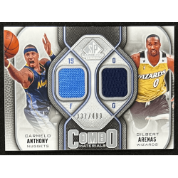 Anthony / Arenas 2009-10 SP Game Used Combo Materials 337/499