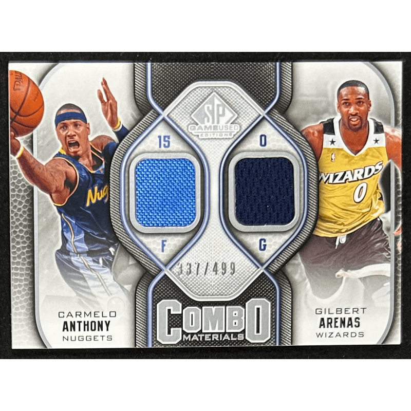 Anthony / Arenas 2009-10 SP Game Used Combo Materials 337/499