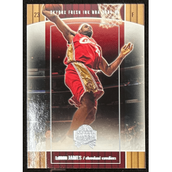 LeBron James 2004-05 SkyBox Fresh Ink 28