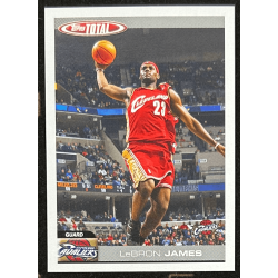 Lebron James 2004-05 Topps Total Team Checklists 5