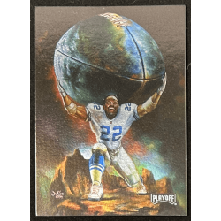 Emmitt Smith 1994 Playoff Julie Bell Art Samples 1