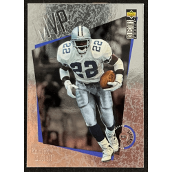 Emmitt Smith 1996 Collector's Choice MVPs M12