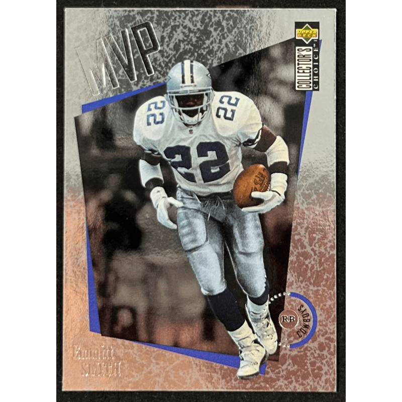 Emmitt Smith 1996 Collector's Choice MVPs M12