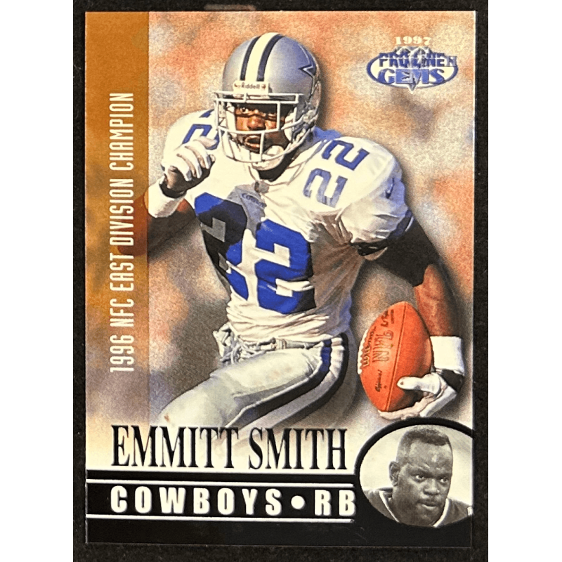 Emmitt Smith 1997 Pro Line Gems - 10