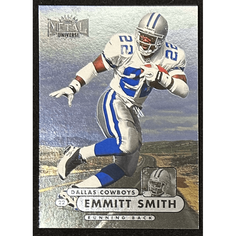 Emmitt Smith 1998 Metal Universe 42