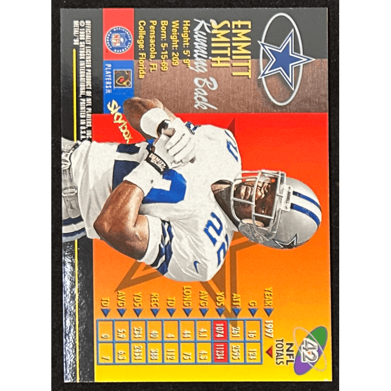 Emmitt Smith 1998 Metal Universe 42
