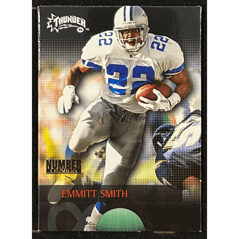 Emmitt Smith 1998 SkyBox Thunder Number Crushers 10NC