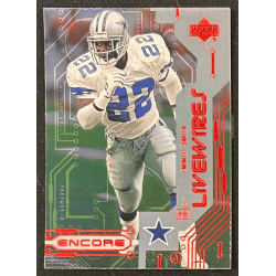 Emmitt Smith 1999 Upper Deck Encore Live Wires L3