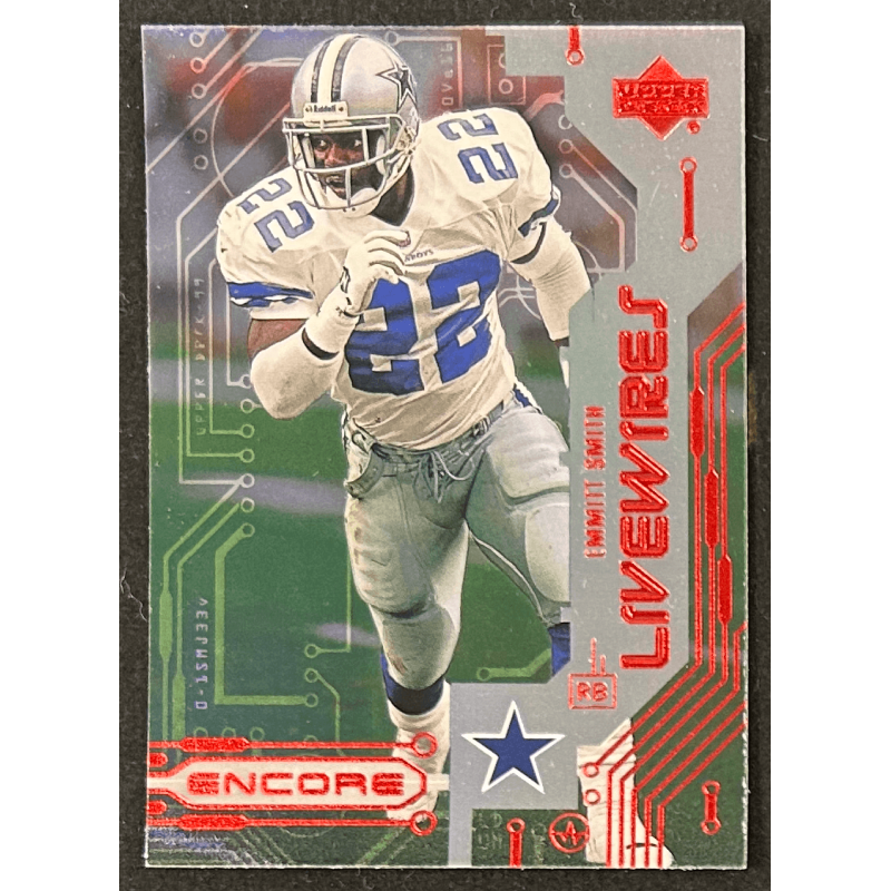 Emmitt Smith 1999 Upper Deck Encore Live Wires L3