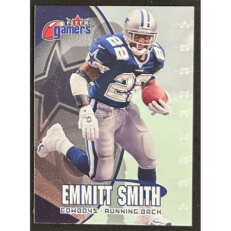 Emmitt Smith 2000 Fleer Gamers 64
