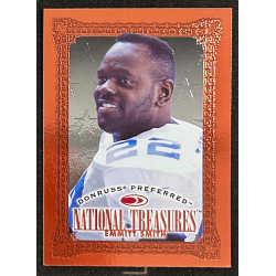 Emmitt Smith 1997 Donruss Preferred national treasures