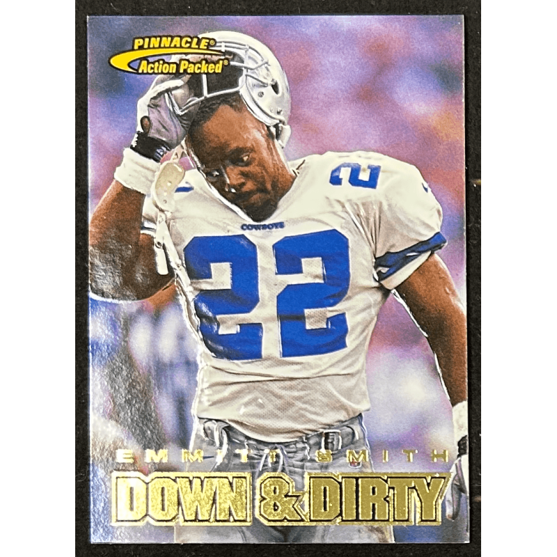 Emmitt Smith 1997 Action Packed down & dirty