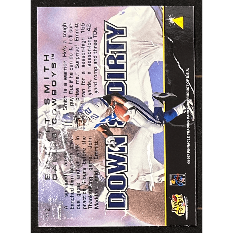 Emmitt Smith 1997 Action Packed down & dirty