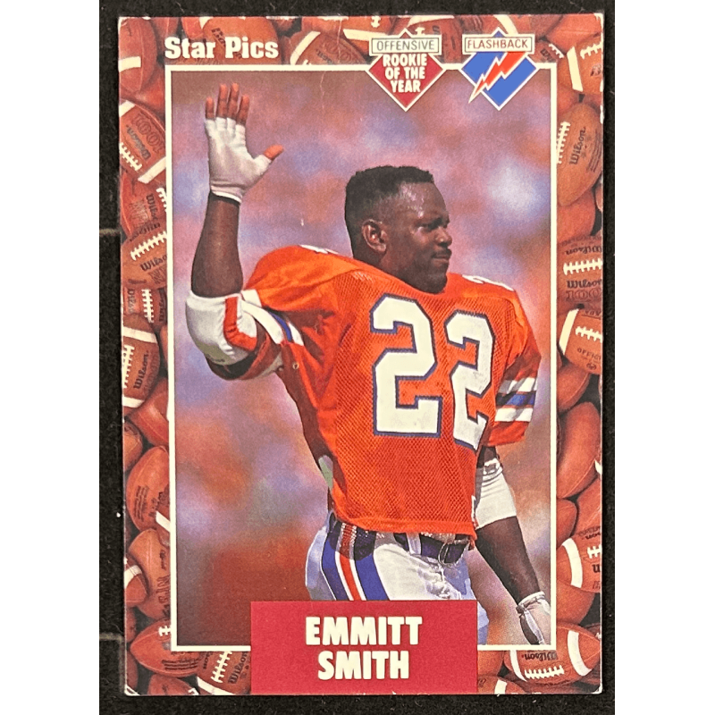 Emmitt Smith 1991 Star Pics rookie of the year