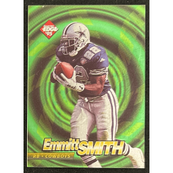 Emmitt Smith 1995 Collector's Edge EdgeTech Black Label Prism