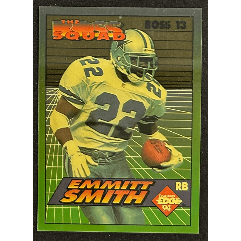 Emmitt Smith 1994 Collector's Edge Boss Squad 13