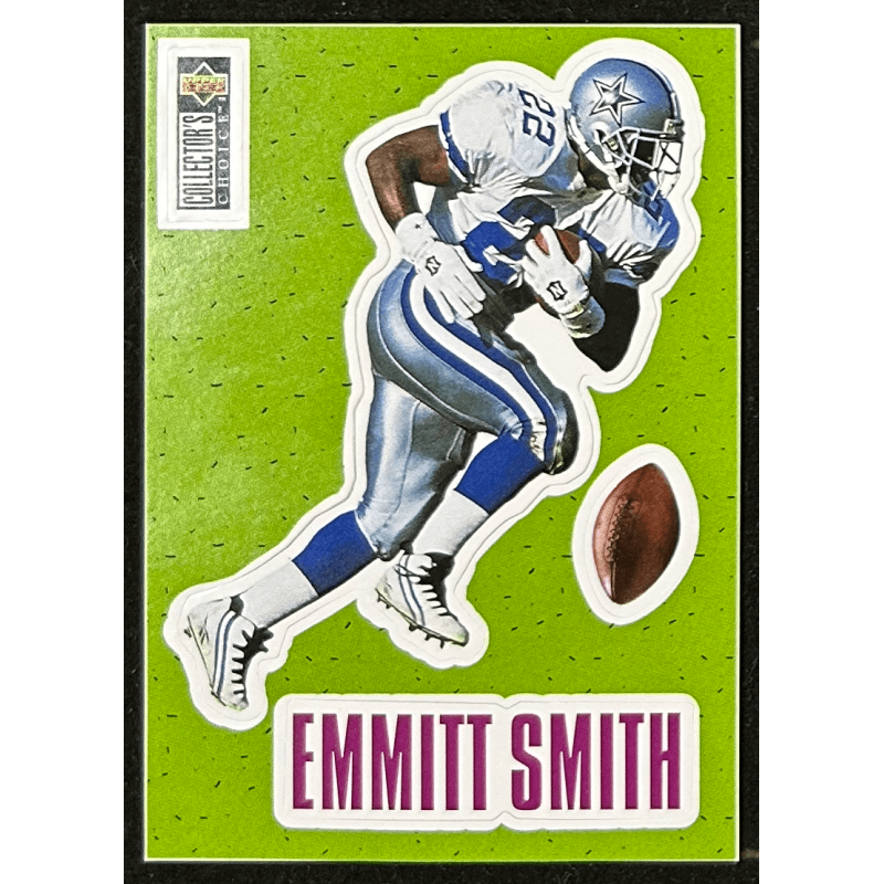 Emmitt Smith 1996 Collector's Choice Stick-Ums S21