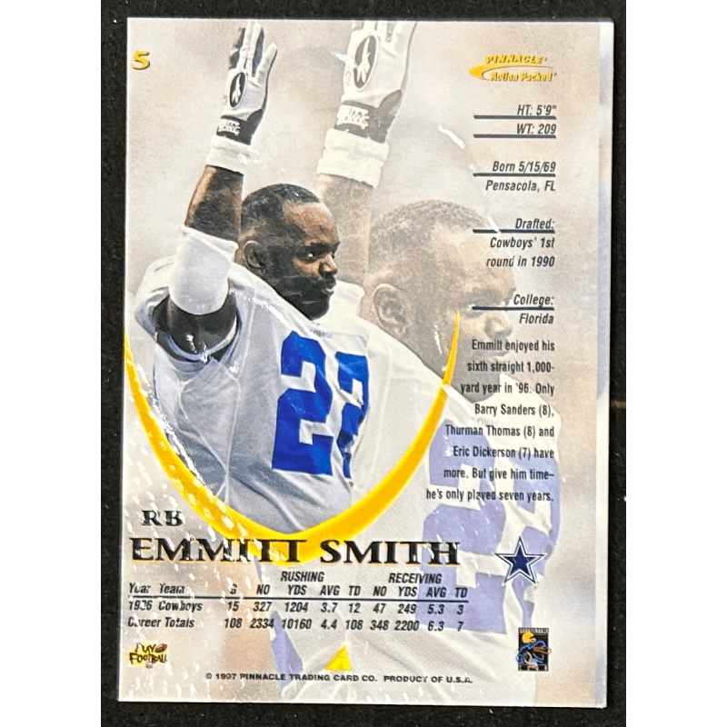 Emmitt Smith 1997 Action Packed - 5