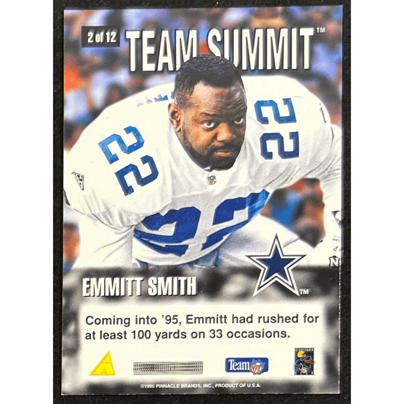 Emmitt Smith 1995 Summit Team Summit 2