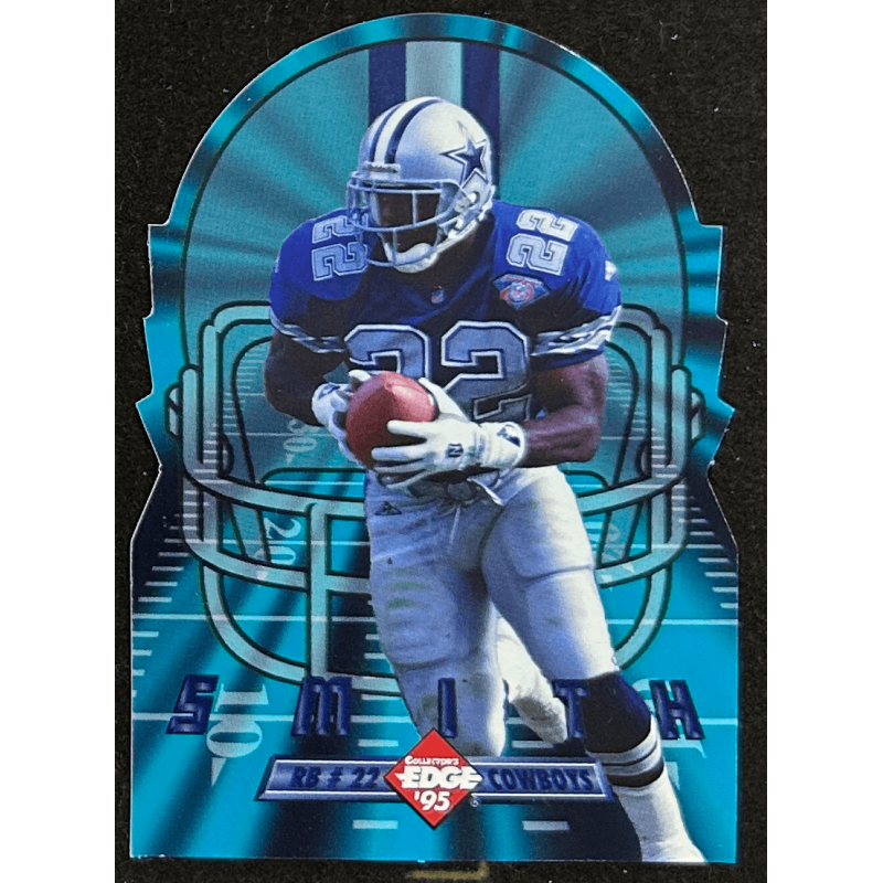 Emmitt Smith 1995 Collector's Edge Instant Replay EdgeTech Die Cuts