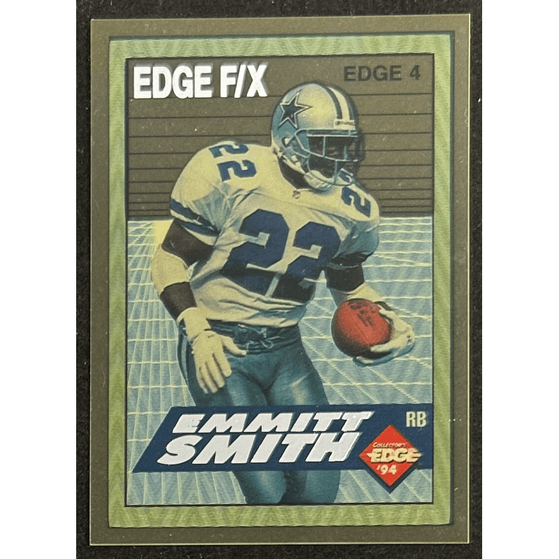 Emmitt Smith 1994 Collector's Edge FX 4