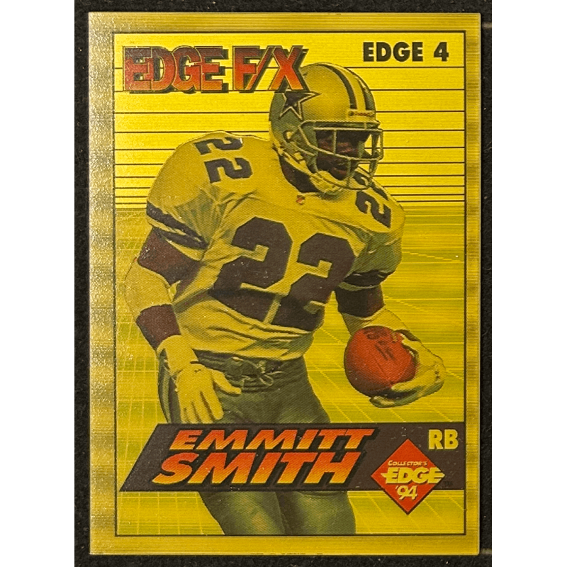 Emmitt Smith 1994 Collector's Edge FX Silver Backs 4
