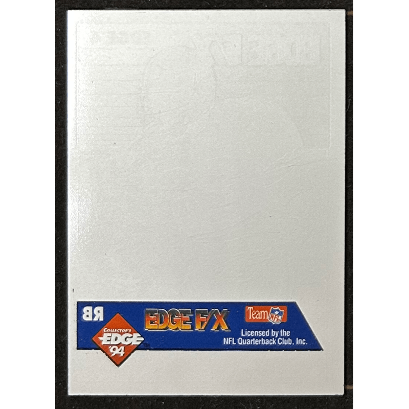 Emmitt Smith 1994 Collector's Edge FX Silver Backs 4