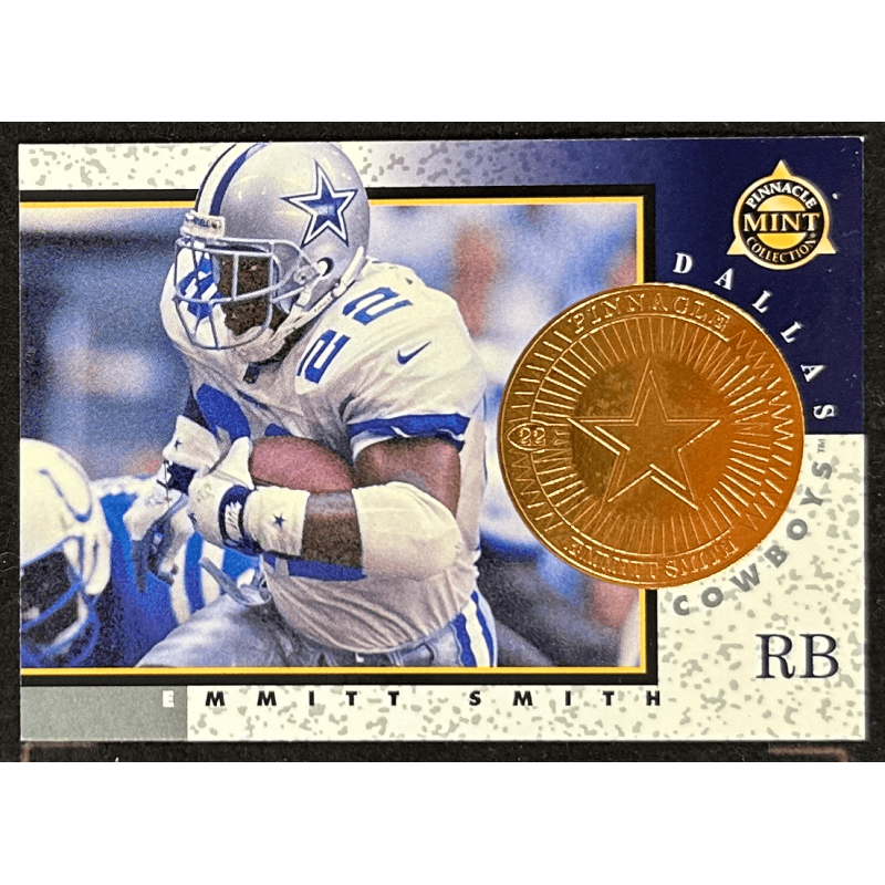 Emmitt Smith 1997 Pinnacle Mint 10