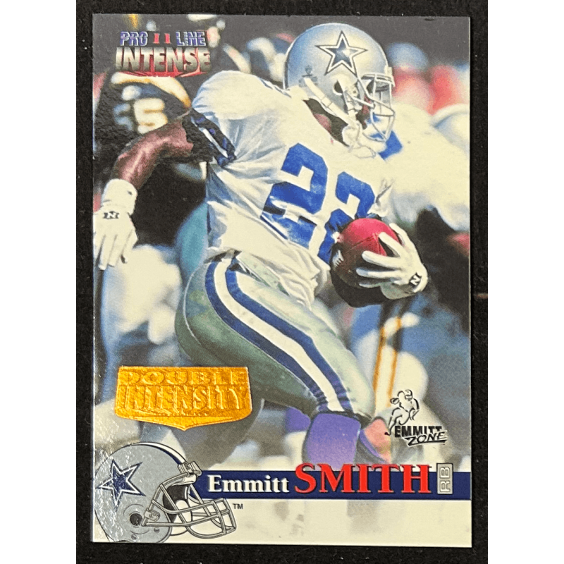Emmitt Smith 1996 Pro Line Intense Double Intensity 74