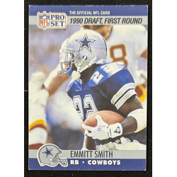 Emmitt Smith 1990 Pro Set rookie 685