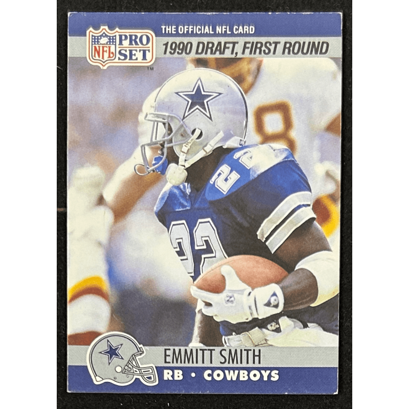 Emmitt Smith 1990 Pro Set rookie 685