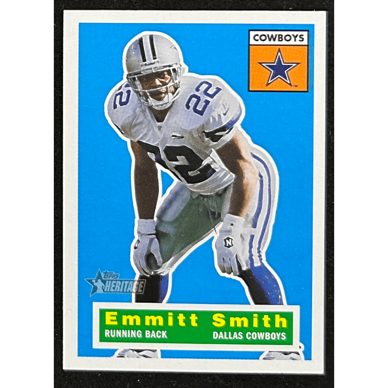 Emmitt Smith 2001 Topps Heritage 21