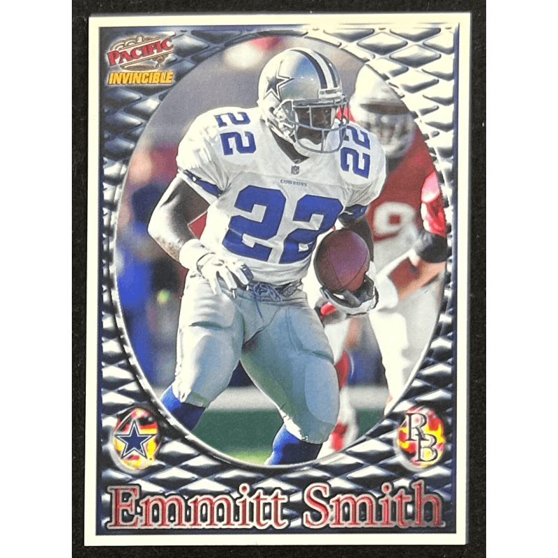 Emmitt Smith 1997 Pacific Invincible Smash Mouth 22