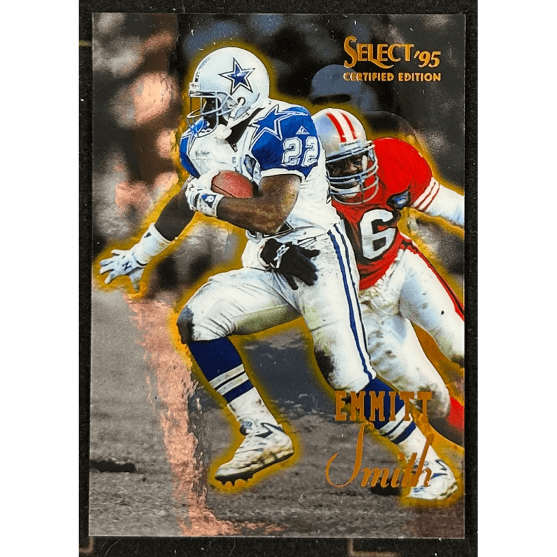 Emmitt Smith 1995 Select Certified 17